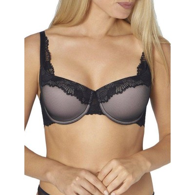 ΣΟΥΤΙΕΝ TRIUMPH LACE SPOTLIGHT WHP 01 ΜΑΥΡΟ CUP D