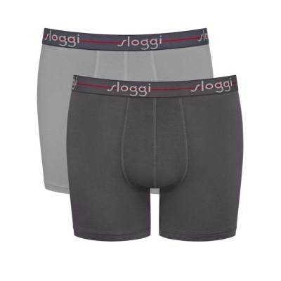 ΜΠΟΞΕΡΑΚΙ SLOGGI MEN START SHORT ΑΝΘΡΑΚΙ/ΓΚΡΙ ΑΝΟΙΚΤΟ 2ΤΜΧ