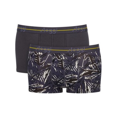 ΜΠΟΞΕΡΑΚΙ SLOGGI MEN START HIPSTE ΑΝΘΡΑΚΙ/ΕΜΠΡΙΜΕ 2ΤΜΧ  