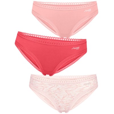 ΣΛΙΠΑΚΙ SLOGGI GO CRUSH MINI ΕΜΠΡΙΜΕ/ΣΟΜΟΝ/ΚΟΡΑΛΙ 3ΤΜΧ  