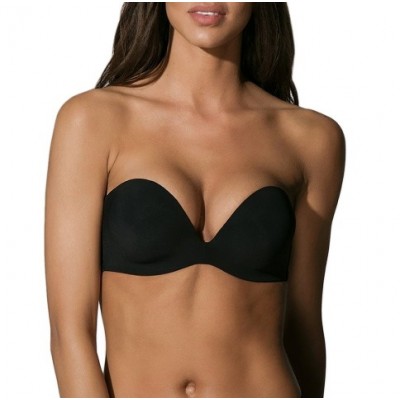 ΣΟΥΤΙΕΝ LUNA SECRET SENSE STRAPLESS ΜΑΥΡΟ CUP B