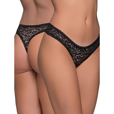 ΒΟΧΕΡ-STRING ΜΑΥΡΟ MILENA BY PARIS 