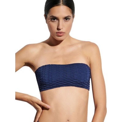 ΜΑΓΙΟ BLU4U STRAPLESS ΣΚΟΥΡΟ ΜΠΛΕ CUP B