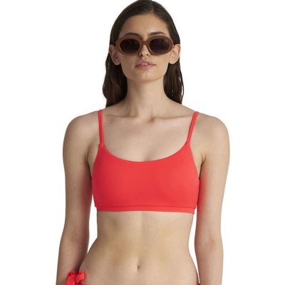 ΜΑΓΙΟ BLU4U 'SOLIDS' CROP ΚΟΡΑΛΙ ΦΛΟΥΟ CUP Β
