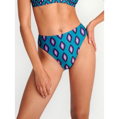 ΜΑΓΙΟ BLU4U 'BLUE REEF'’ BIKINI SLIP ΠΕΤΡΟΛ ΕΜΠΡΙΜΕ