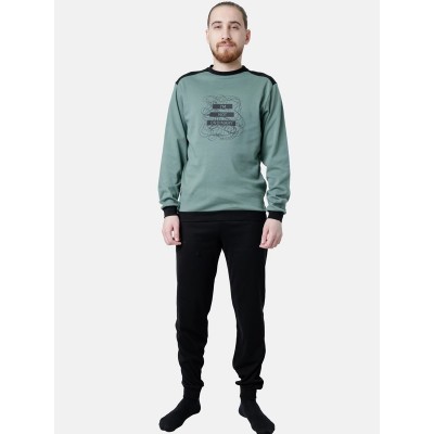 ΠΥΤΖΑΜΑ ΒΑΜΒΑΚΕΡΗ DREAMS ΧΑΚΙ/ΜΑΥΡΟ