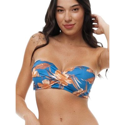 ΜΑΓΙΟ BLUEPOINT STRAPLESS 'FLOWER DREAM' ΡΟΥΑ ΕΜΠΡΙΜΕ CUP D  