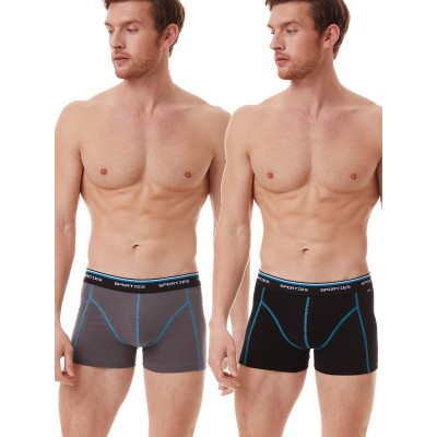 ΜΠΟΞΕΡΑΚΙΑ MINERVA SPORTIES FIT REGULAR BOXER 2ΤΜΧ