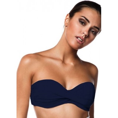 ΜΑΓΙΟ BLUEPOINT BIKINI TOP STRAPLESS CUP D ΜΑΡΙΝ