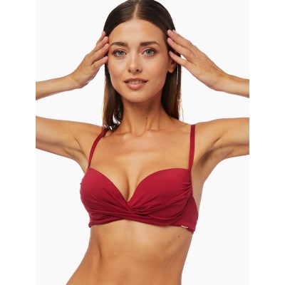 ΜΑΓΙΟ MINERVA CARACAS PUSH UP BIKINI TOP ΜΠΟΡΝΤΩ CUP C