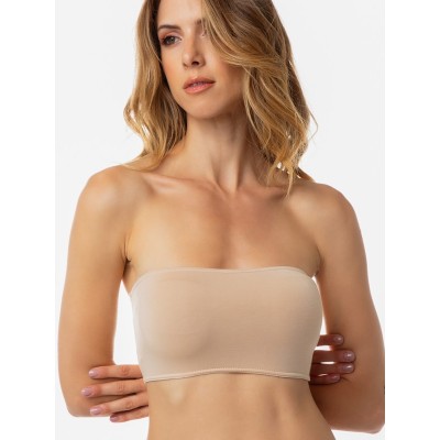 ΜΠΟΥΣΤΑΚΙ STRAPLESS ΜΙΝΕΡΒΑ ΜΠΕΖ